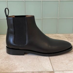NEW Everlane The New Modern Chelsea Boot Black Italian Leather